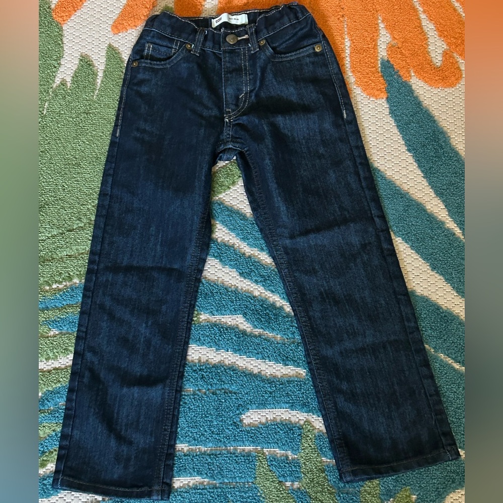 Levi’s 511 Girls Slim Fit Adjustable Waist Denim Jeans SZ 6